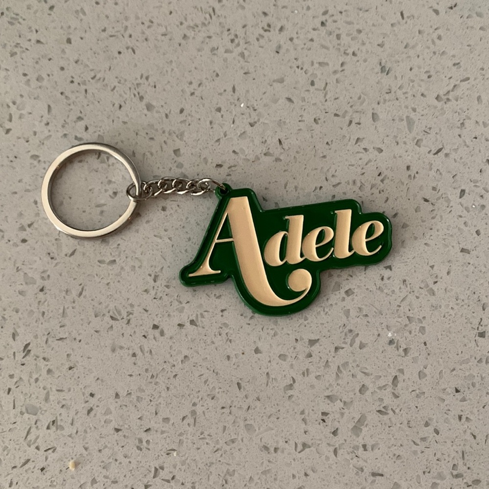 Adele key chain